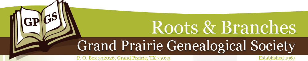 Grand Prairie Genealogical Society